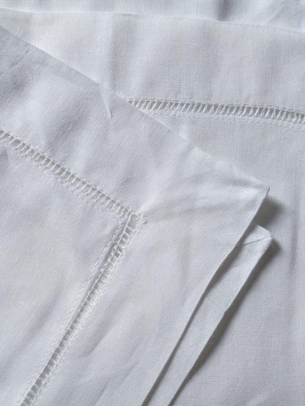 1 Pc White Linen Boudoir Sham Baby Pillow Sham - Picture 9 of 11